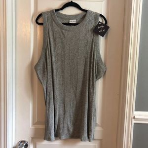 + Size Ribbed tank NWT